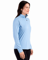 Cutter & Buck Women's Prospect Recycled Featherlight Stretch Quarter Zip-8