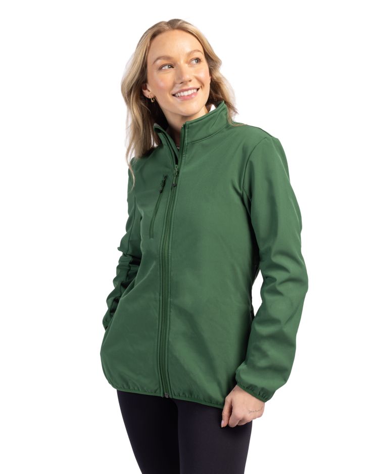 Clique Women's Trail Recycled Stretch Softshell Full Zip Jacket-4