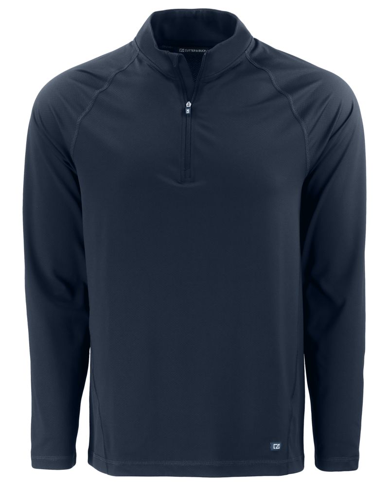 Cutter & Buck Men's Prospect Recycled Featherlight Stretch Quarter Zip-5