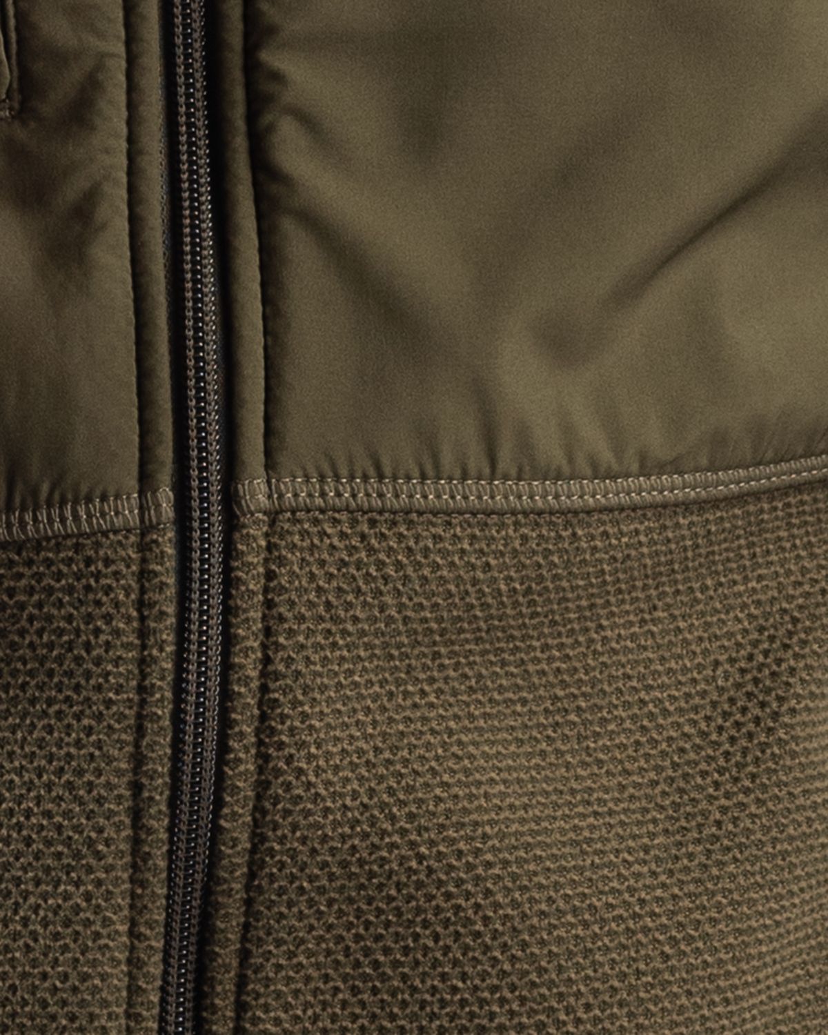Cutter & Buck Men's Hunts Point Recycled Fleece Hybrid Full Zip Jacket-4