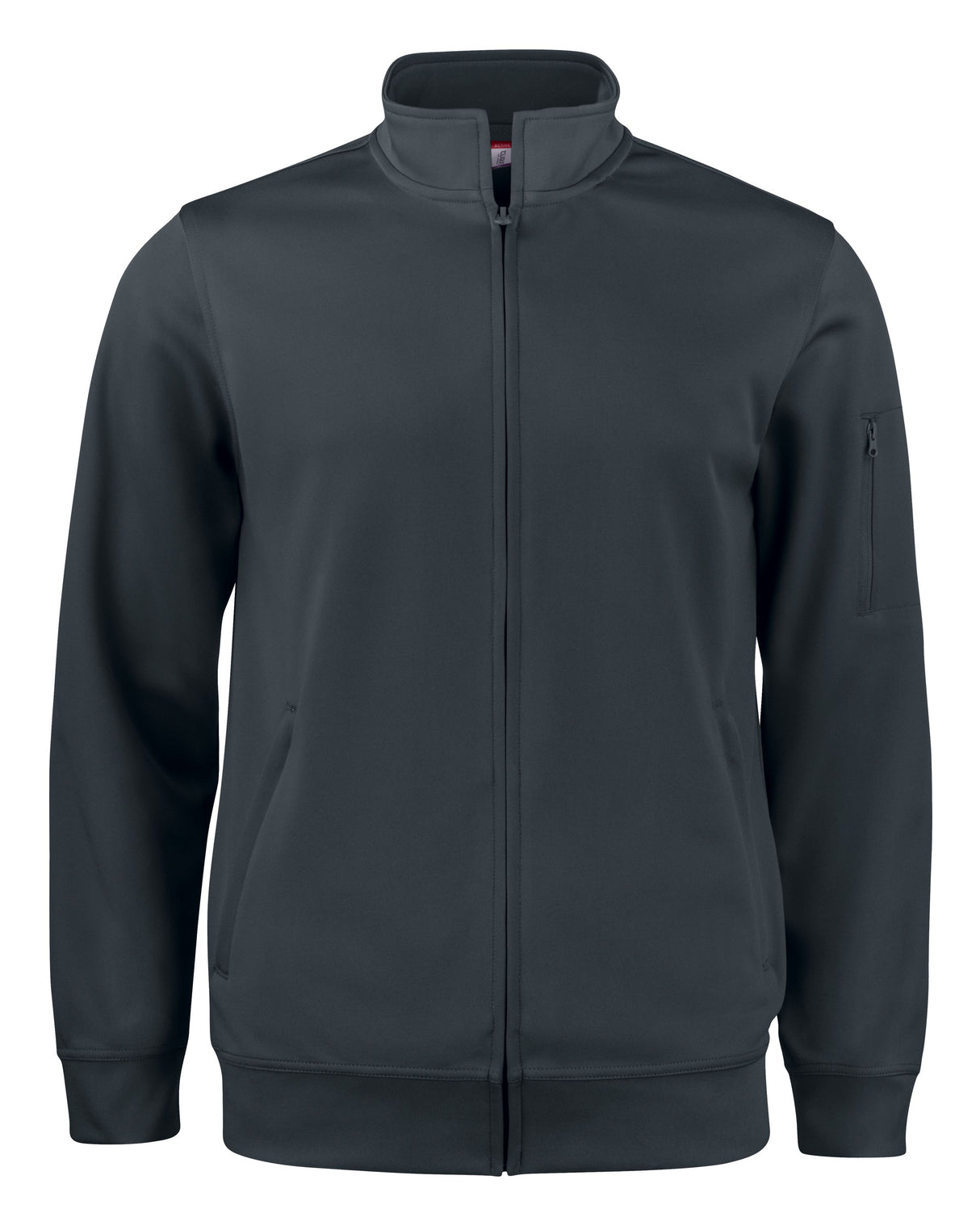 Clique Men's Lift Solution-dyed Performance Full Zip Sweatshirt-2