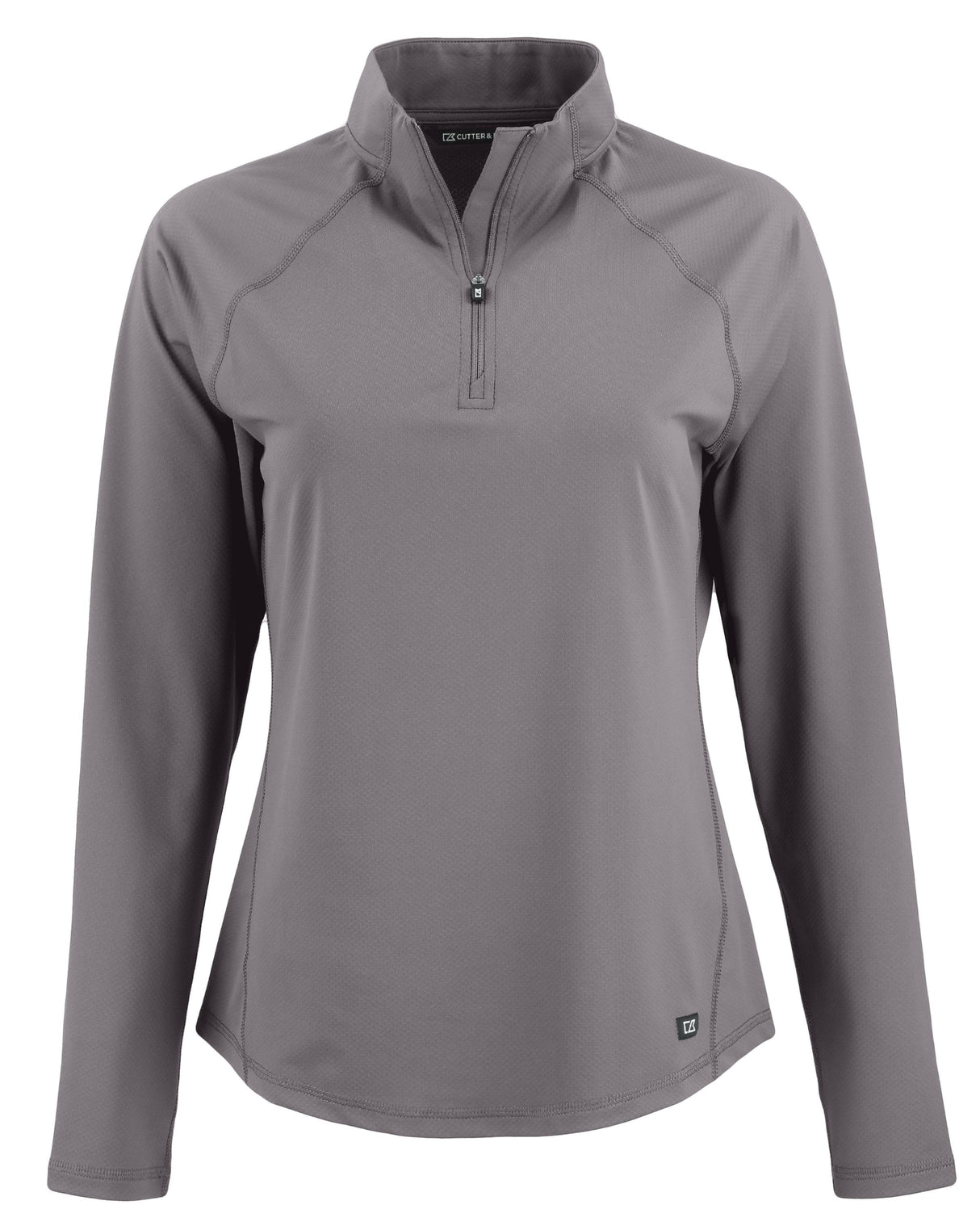 Cutter & Buck Women's Prospect Recycled Featherlight Stretch Quarter Zip-1
