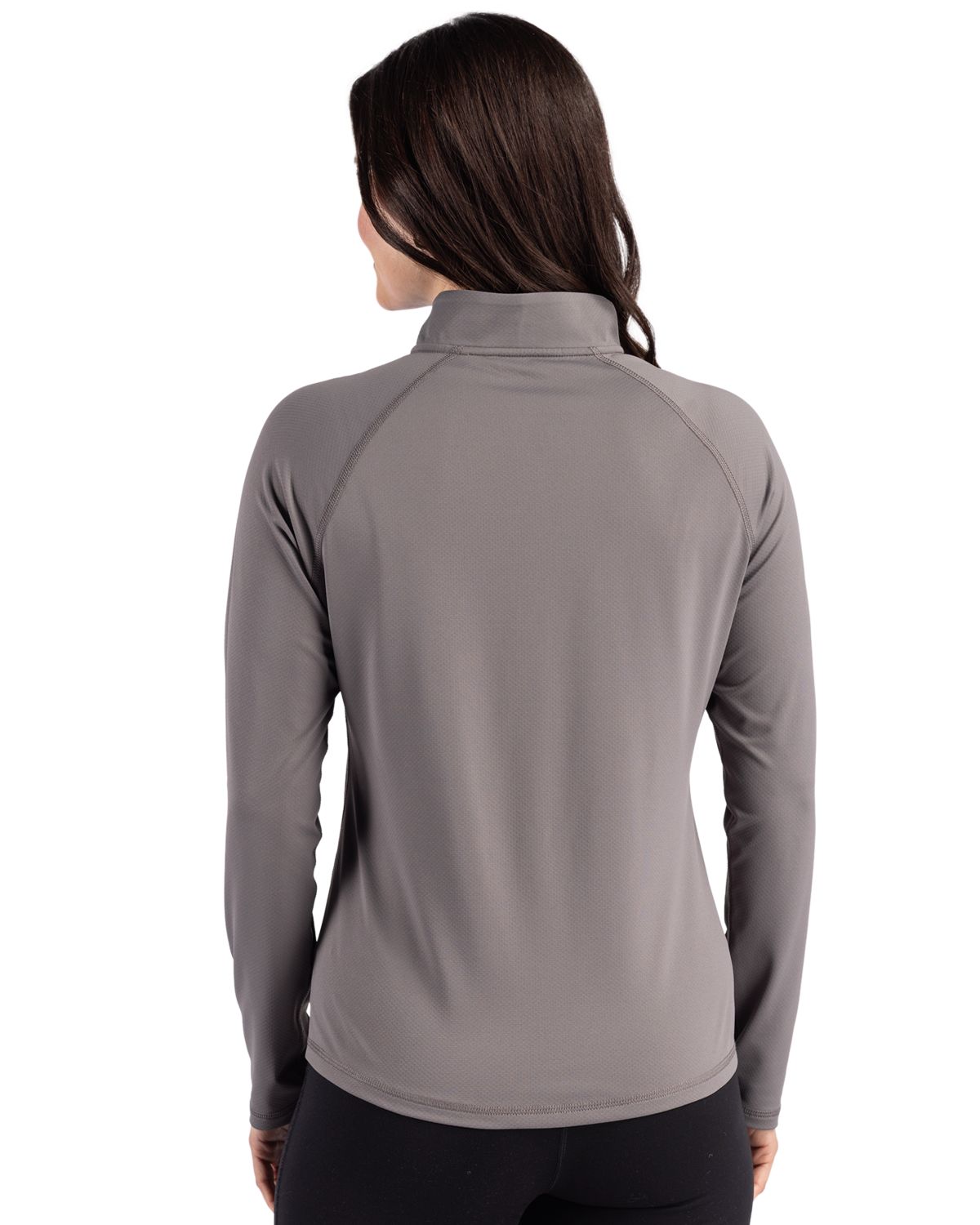 Cutter & Buck Women's Prospect Recycled Featherlight Stretch Quarter Zip-5