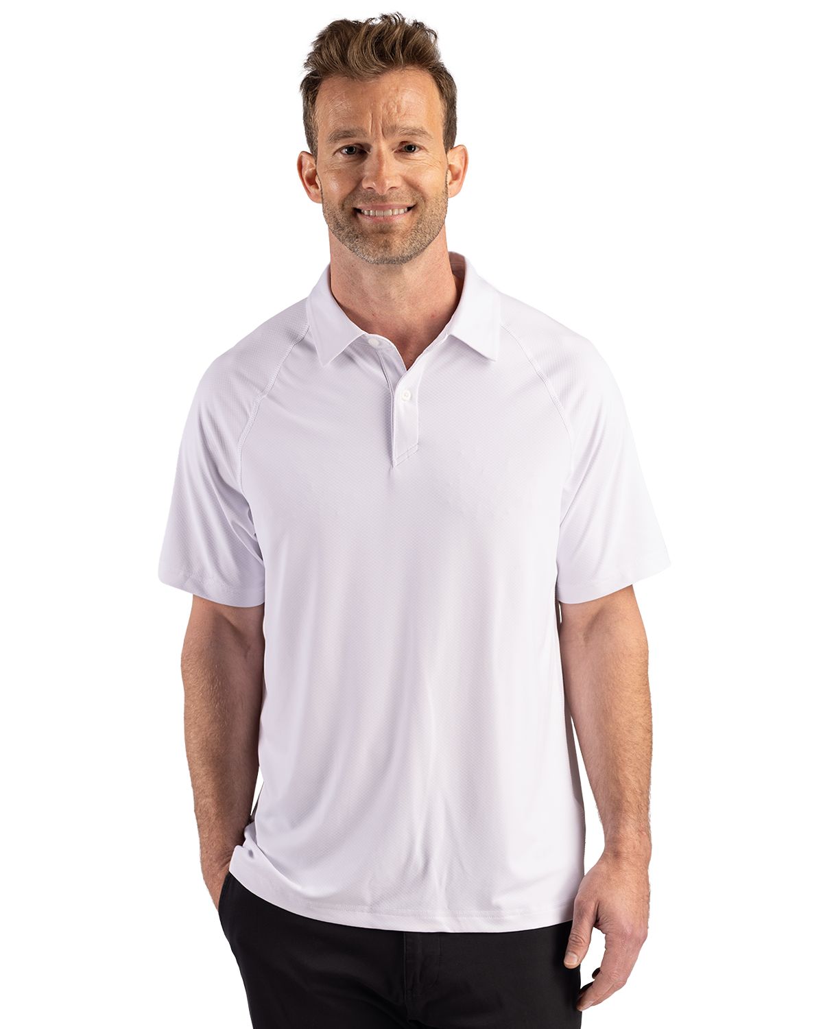 Cutter & Buck Men's Prospect Recycled Featherlight Stretch Sport Polo-2