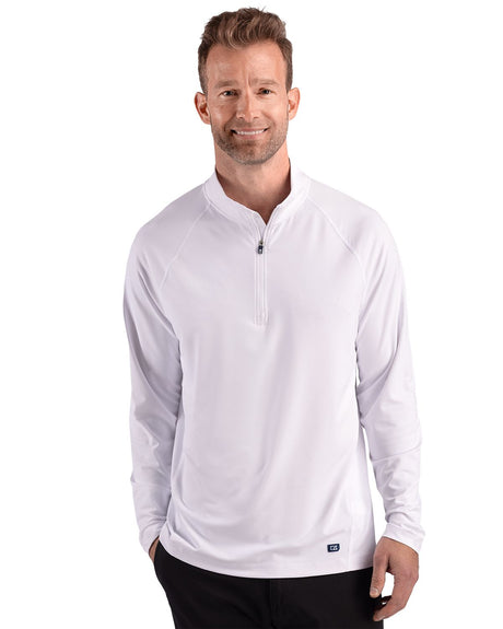 Cutter & Buck Men's Prospect Recycled Featherlight Stretch Quarter Zip-1