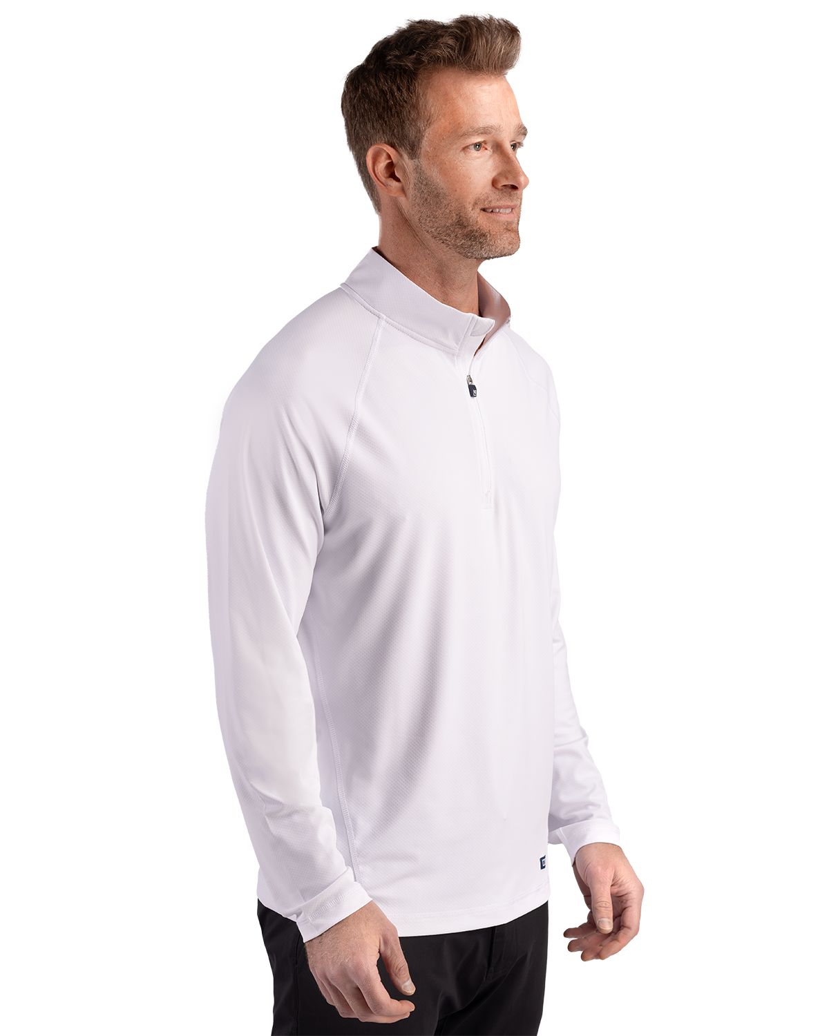 Cutter & Buck Men's Prospect Recycled Featherlight Stretch Quarter Zip-3