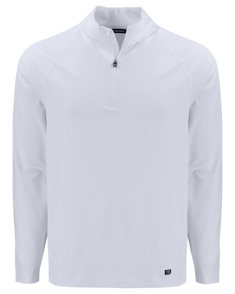 Cutter & Buck Men's Prospect Recycled Featherlight Stretch Quarter Zip-5