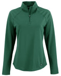 Cutter & Buck Women's Prospect Recycled Featherlight Stretch Quarter Zip-1
