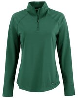 Cutter & Buck Women's Prospect Recycled Featherlight Stretch Quarter Zip-1