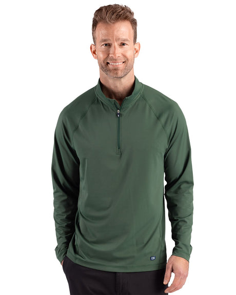 Cutter & Buck Men's Prospect Recycled Featherlight Stretch Quarter Zip-1