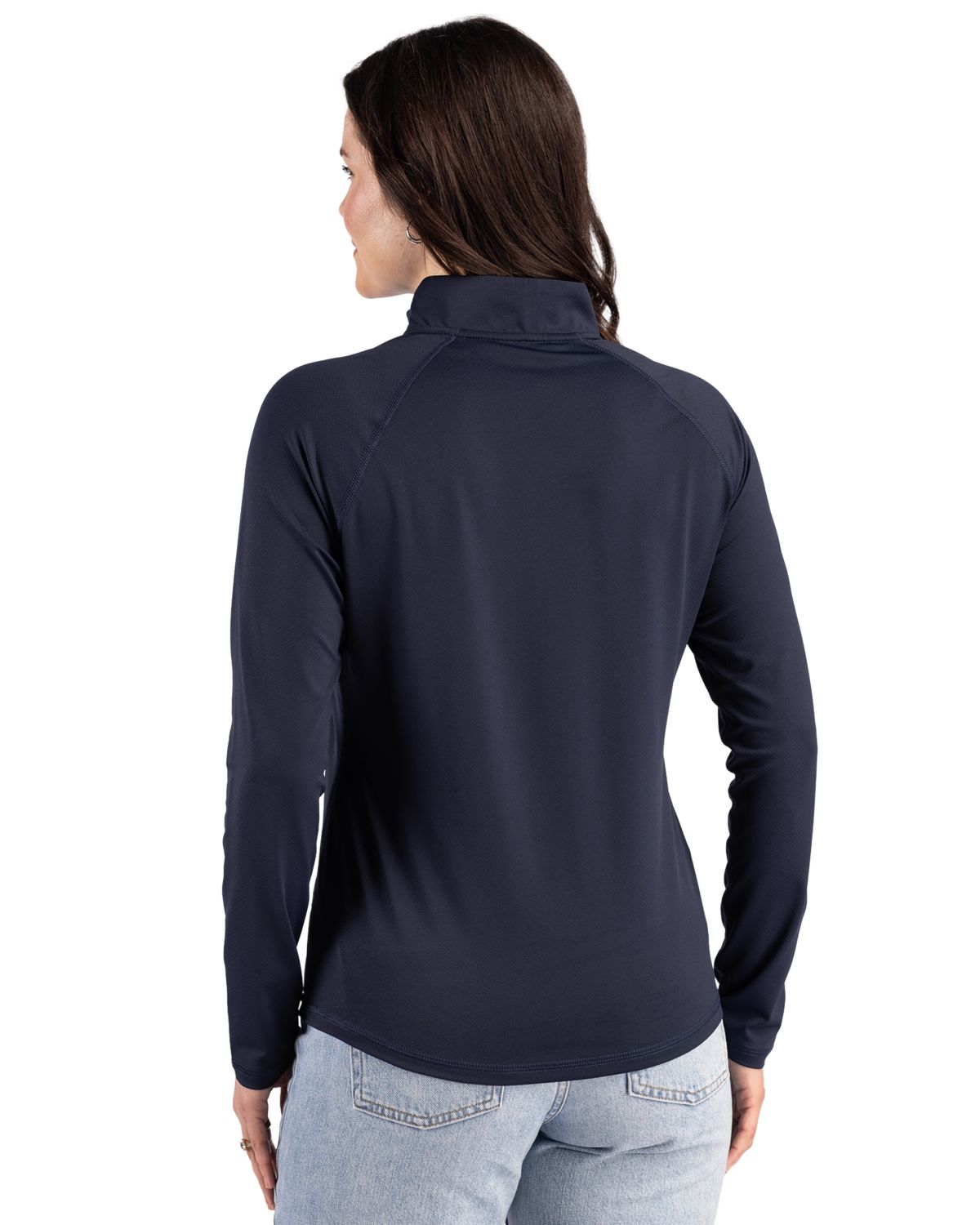 Cutter & Buck Women's Prospect Recycled Featherlight Stretch Quarter Zip-5