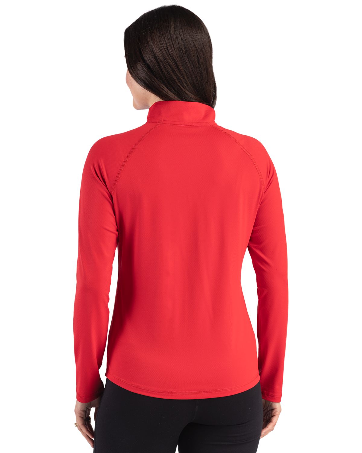 Cutter & Buck Women's Prospect Recycled Featherlight Stretch Quarter Zip-5