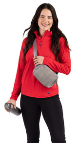 Cutter & Buck Women's Prospect Recycled Featherlight Stretch Quarter Zip-7