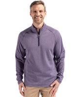 Cutter & Buck Men's Peshastin Recycled GridFleece Half Zip Pullover-1