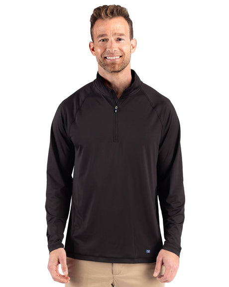 Cutter & Buck Men's Prospect Recycled Featherlight Stretch Quarter Zip-1