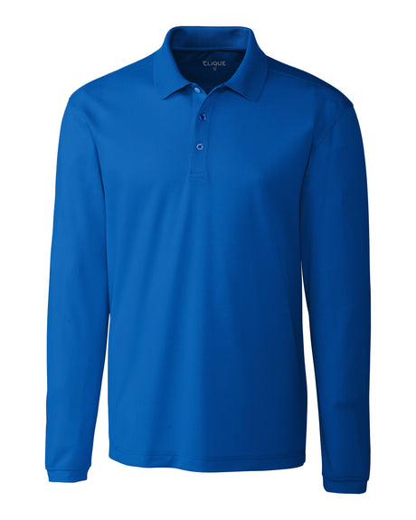 Clique Men's Ice Pique Tech Long Sleeve Polo-1