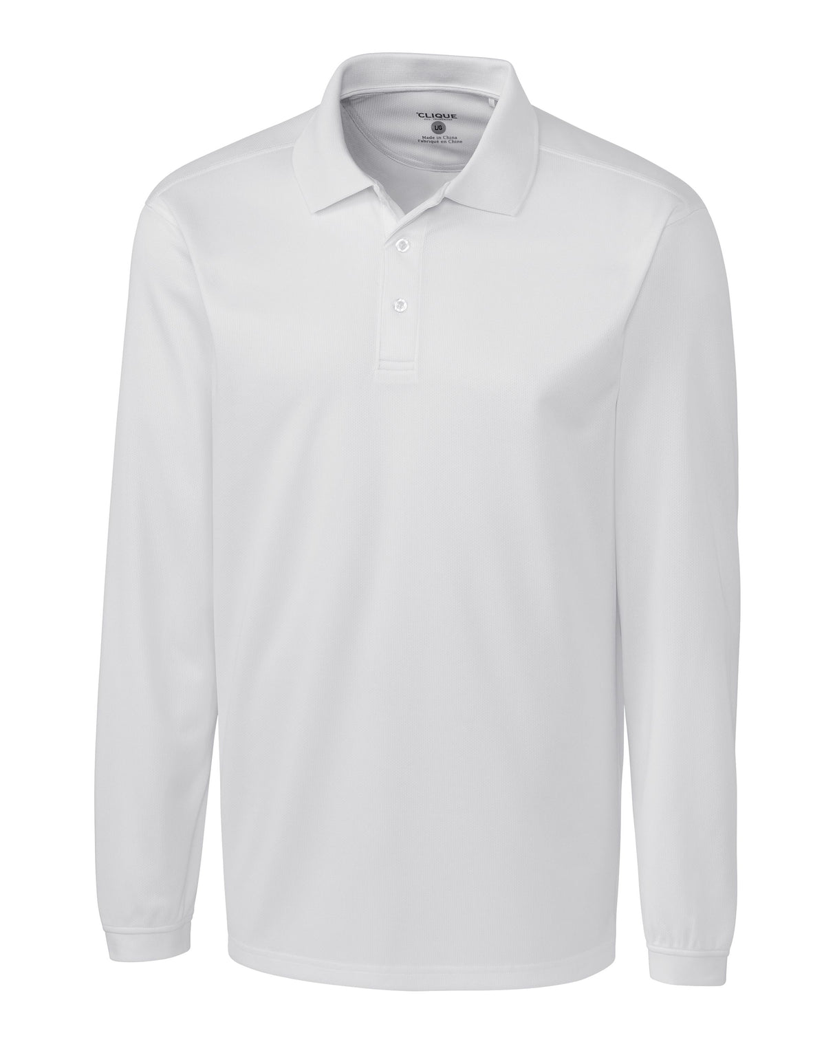 Clique Men's Ice Pique Tech Long Sleeve Polo-1