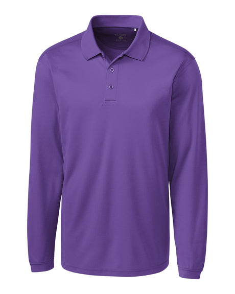 Clique Men's Ice Pique Tech Long Sleeve Polo-1