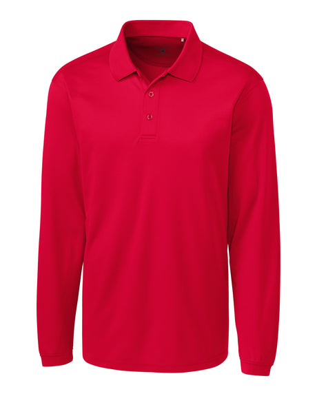 Clique Men's Ice Pique Tech Long Sleeve Polo-1