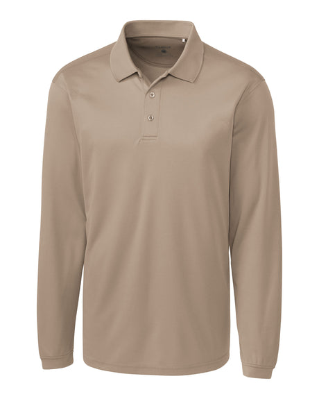 Clique Men's Ice Pique Tech Long Sleeve Polo-1
