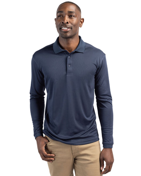 Clique Men's Ice Pique Tech Long Sleeve Polo-1