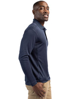 Clique Men's Ice Pique Tech Long Sleeve Polo-3