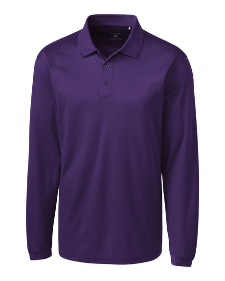 Clique Men's Ice Pique Tech Long Sleeve Polo-1