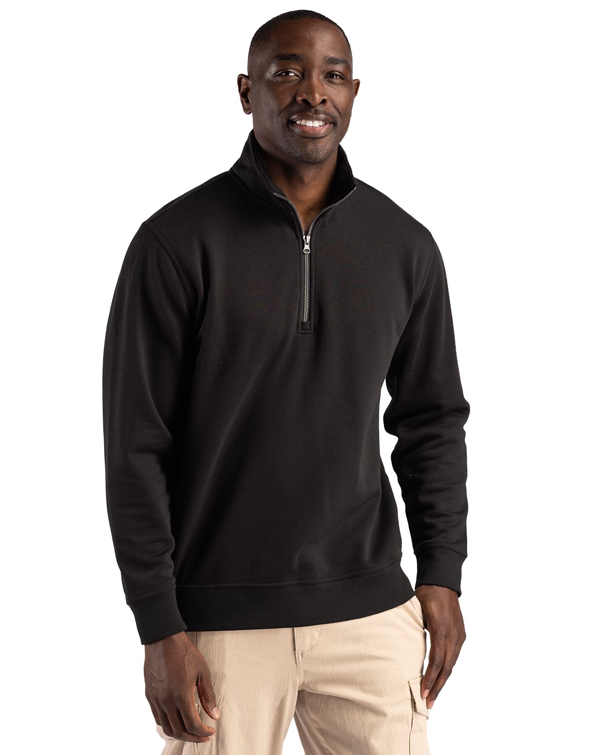 Clique Men's Drive Recycled Quarter Zip Sweatshirt-4