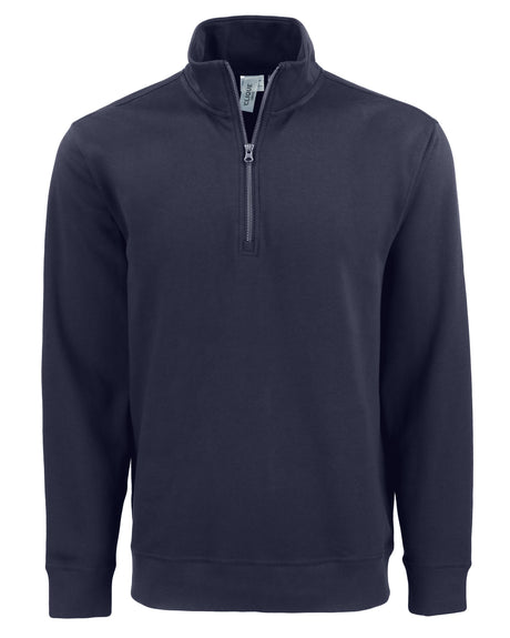Clique Men's Drive Recycled Quarter Zip Sweatshirt-1