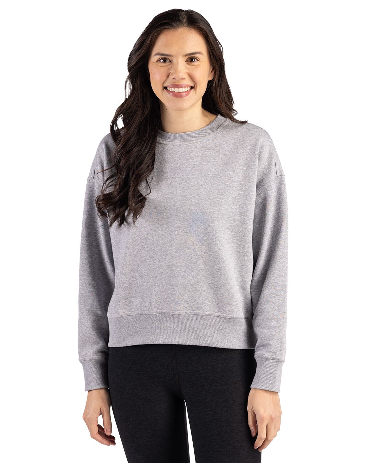 Clique Women's Drive Recycled Crewneck Sweatshirt-4