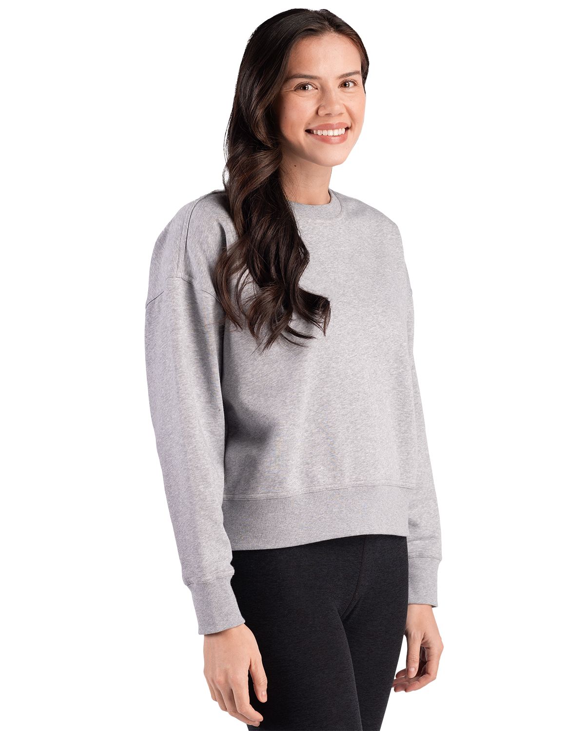 Clique Women's Drive Recycled Crewneck Sweatshirt-6