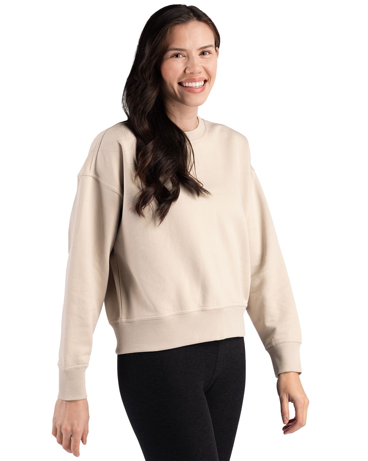 Clique Women's Drive Recycled Crewneck Sweatshirt-6