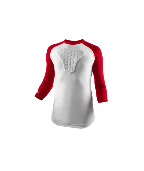 McDavid Youth Hex Sternum 3/4 Padded Shirt
