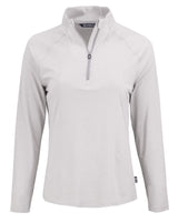 Cutter & Buck Women's Coastline Recycled Double Peached Quarter Zip Pullover-5