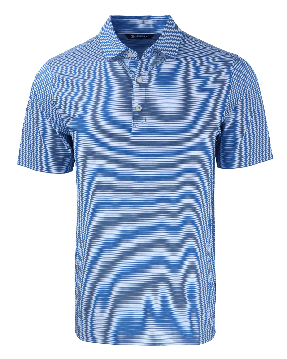 Cutter & Buck Men's Forge Recycled Double Stripe Four-Way Stretch Polo-1