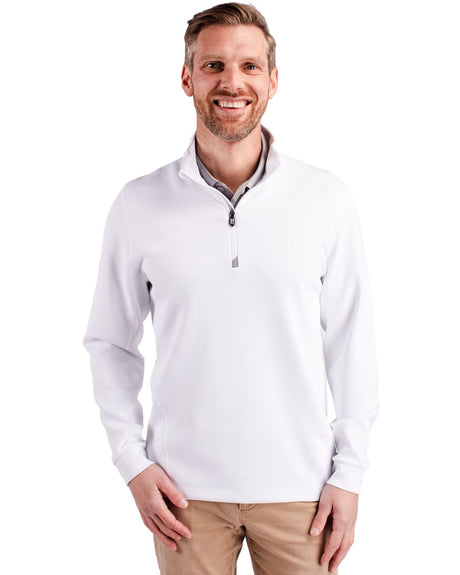 Cutter & Buck Men's Traverse Quarter Zip Pullover Mens Apparel Sweatshirts & Fleece