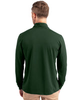 Cutter & Buck Men's Virtue Recycled Featherlight Pique Quarter Zip Pullover-2