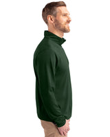Cutter & Buck Men's Virtue Recycled Featherlight Pique Quarter Zip Pullover-3