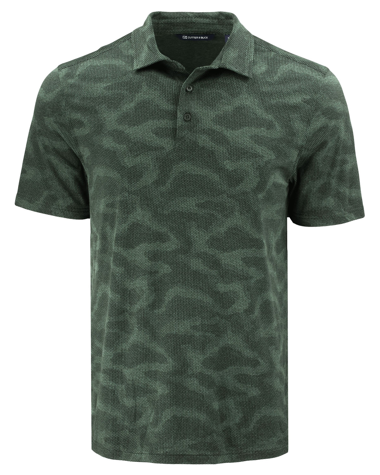 Cutter & Buck Men's Coastline Recycled Double Peached Camo Print Polo-5