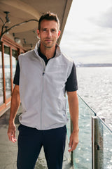 Cutter & Buck Men's Charter Packable Full Zip Vest-4