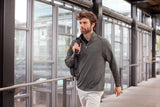 Cutter & Buck Men's Adapt Recycled Soft Knit Stretch Quarter Zip Pullover-1
