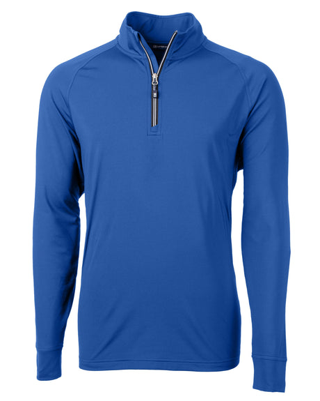 Cutter & Buck Men's Adapt Recycled Soft Knit Stretch Quarter Zip Pullover-1