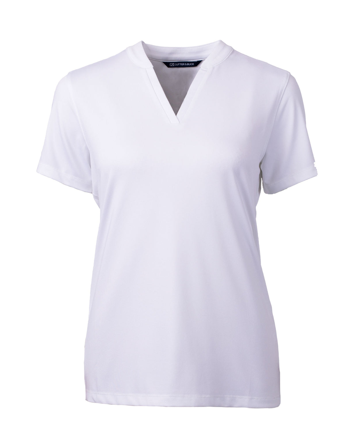 Cutter & Buck Women's Forge Recycled Four-Way Stretch Heathered Blade Top-1
