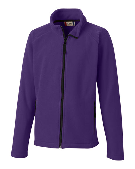 Clique Youth Summit Performance Fleece Full Zip Jacket-1
