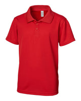 Clique Youth Spin Solution-dyed Performance Pique Polo-1