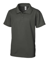 Clique Youth Spin Solution-dyed Performance Pique Polo-1