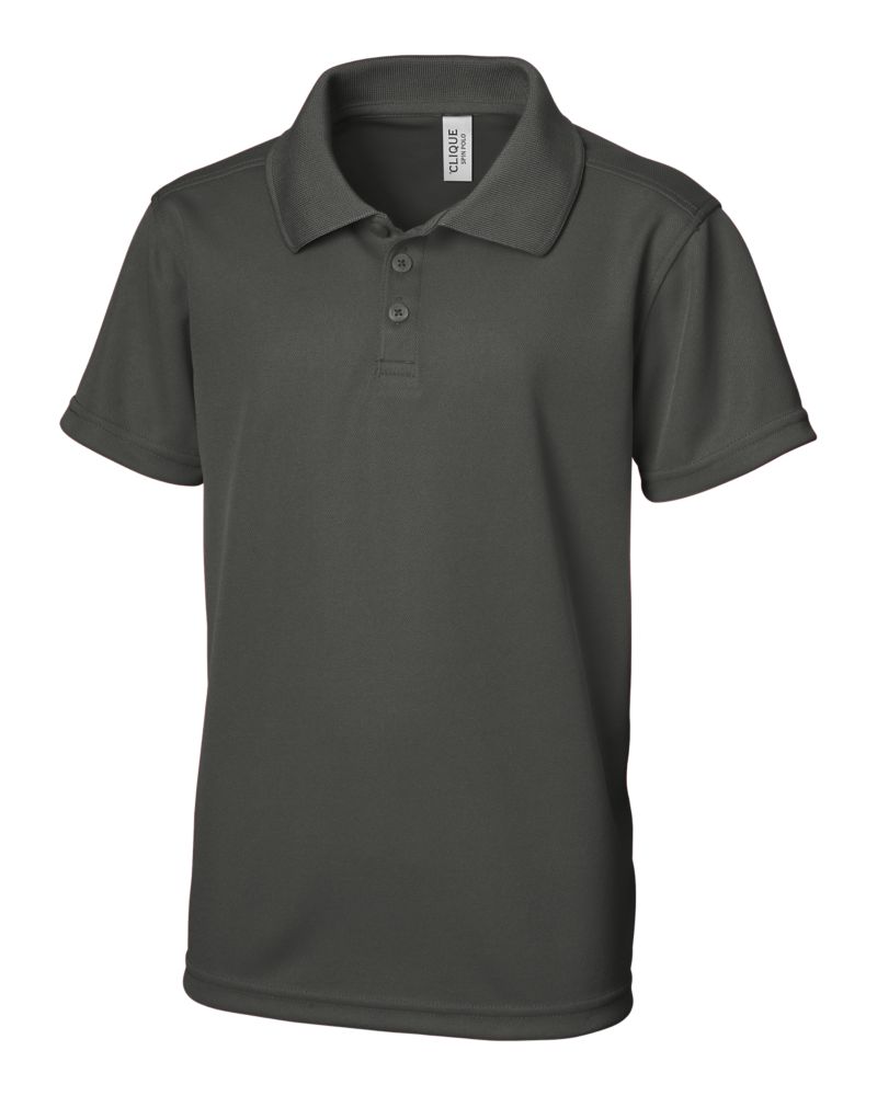 Clique Youth Spin Solution-dyed Performance Pique Polo-2