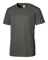 Clique Youth Spin Solution-dyed Performance Jersey Short Sleeve Tee-2