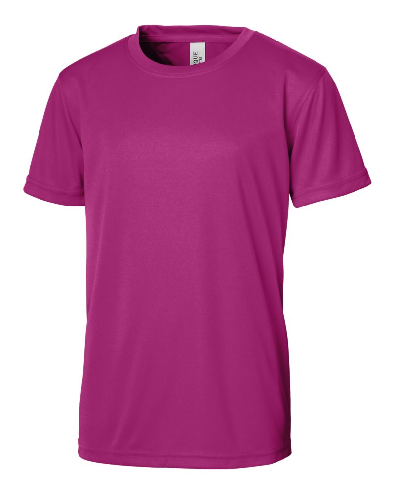 Clique Youth Spin Solution-dyed Performance Jersey Short Sleeve Tee-2