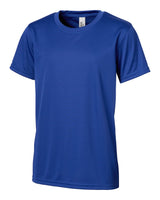 Clique Youth Spin Solution-dyed Performance Jersey Short Sleeve Tee-1